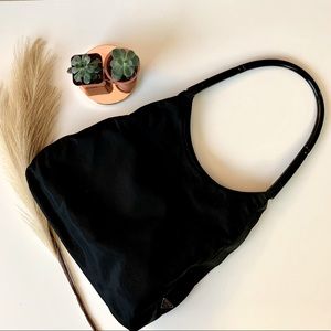 ❤️SOLD❤️Authentic Prada Hobo Moon Shoulder Bag
